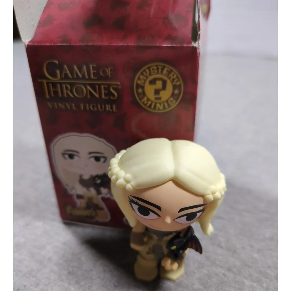FUNKO GAME OF THRONES Series 1 Mystery Minis Khalesi Daenerys & Baby Drogon Fig‎
